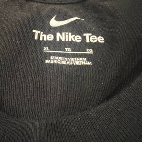 The Nike Tiger Woods Frank Tee. Size XL. Black. - Picture 3 of 5